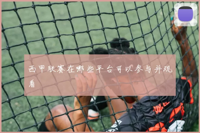 西甲联赛在哪些平台可以参与并观看