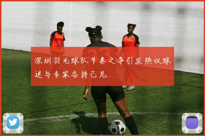 深圳羽毛球队节奏之争引发热议球迷与专家各持己见